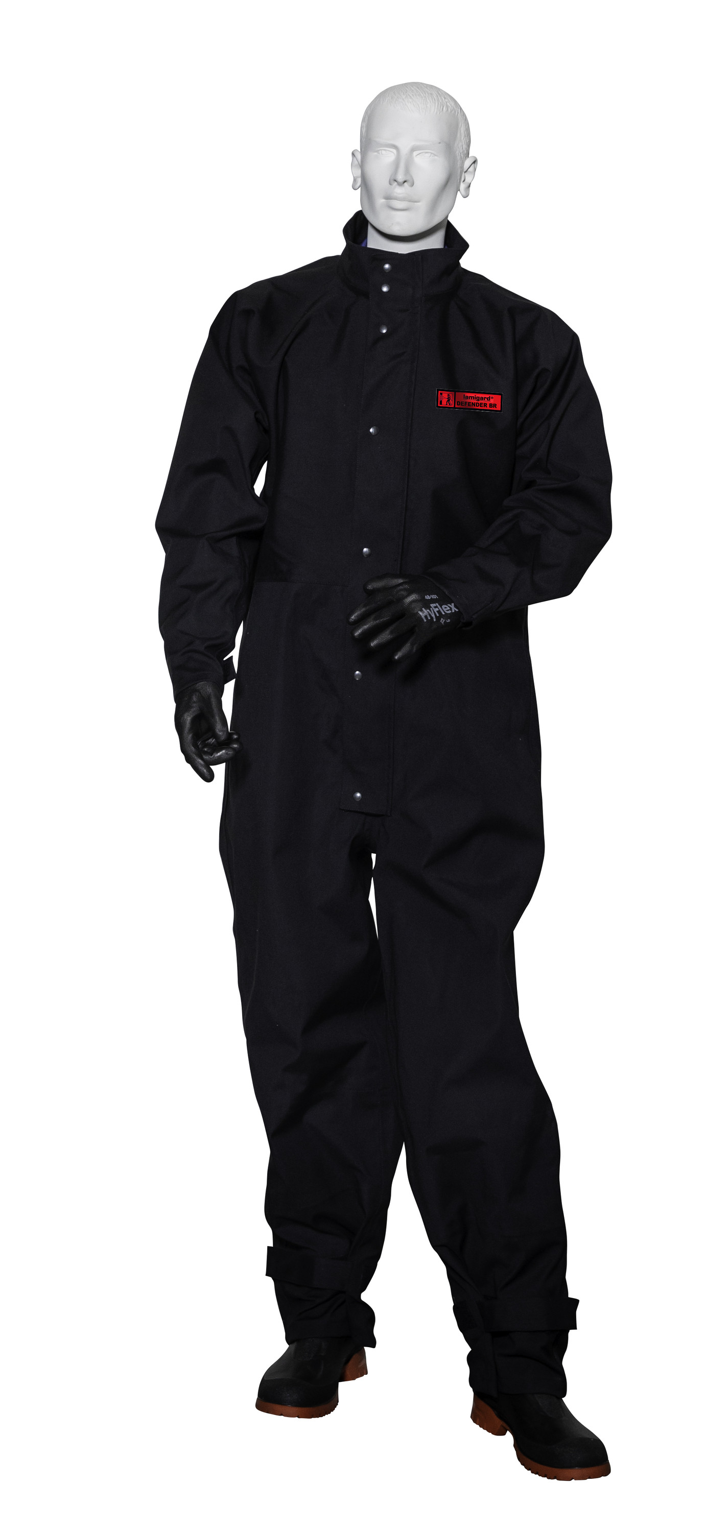 Strahlerschutzanzug Defender BR, Farbe schwarz, Größe klein (165-175 cm)