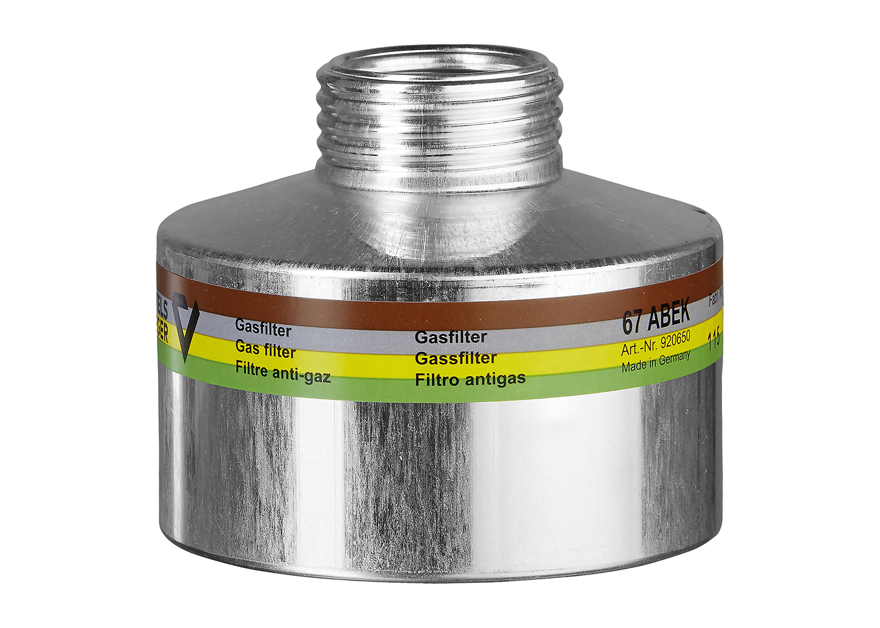 BartelsRieger Atemschutzfilter 67 ABEK (Schutzklasse A2B2E2K1 R D BartelsRieger Atemschutzfilter 67 ABEK (Schutzklasse A2B2E2K1 R D