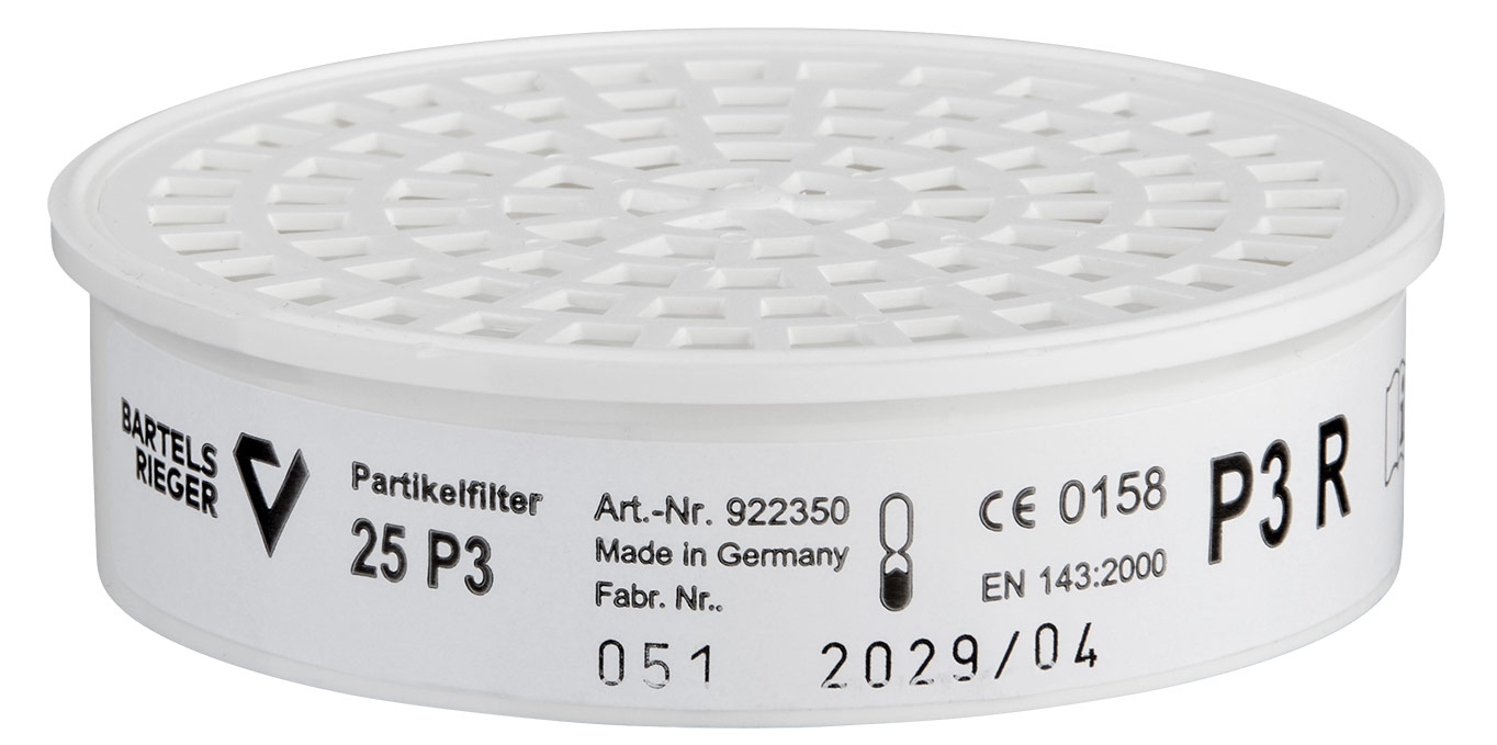 Partikelfilter 25 P3, Steckfilter