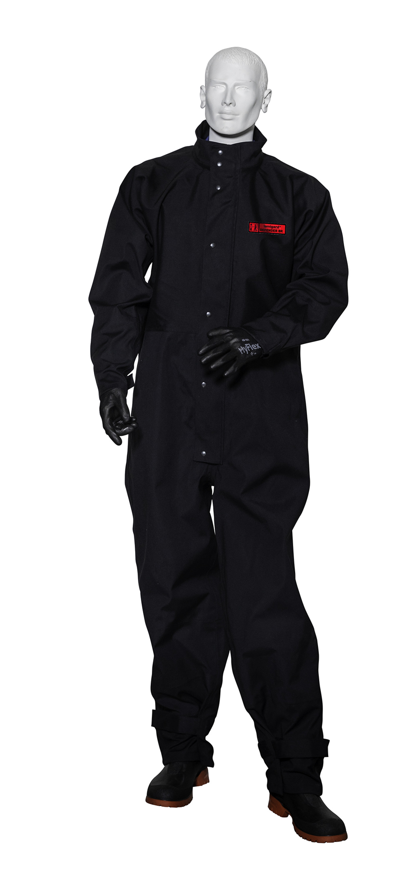 Strahlerschutzanzug Defender BR, Farbe schwarz, Sondergröße (210 cm)