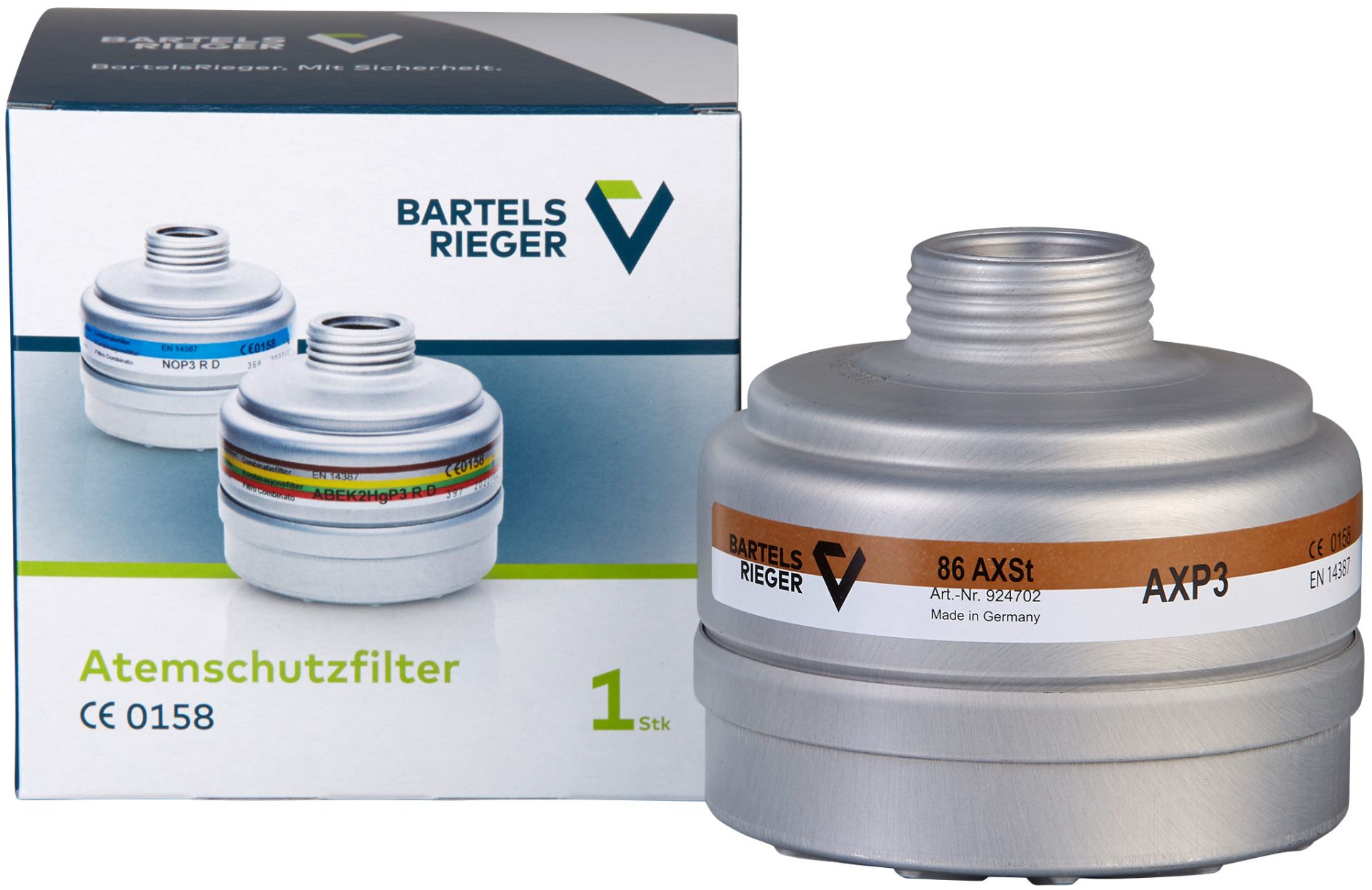 Filtre à Pas De Vis DIN40 AXP3 R Coverguard - Pour Système Hydraulique Ou Pneumatique